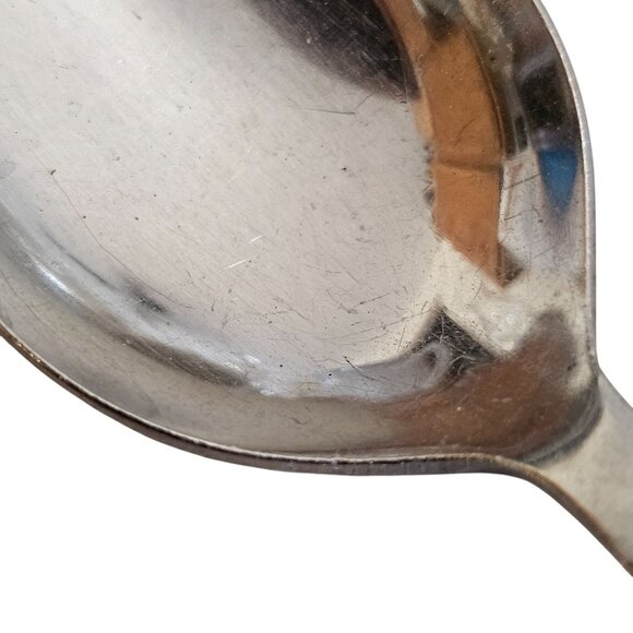 Ecko Canoe Muffin Teaspoon Spoon 6.75" stainless Rosewood handle midcentury boho - Picture 3 of 8